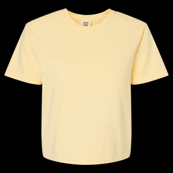 Women's Garment-Dyed Heavyweight Boxy T-Shirt Thumbnail