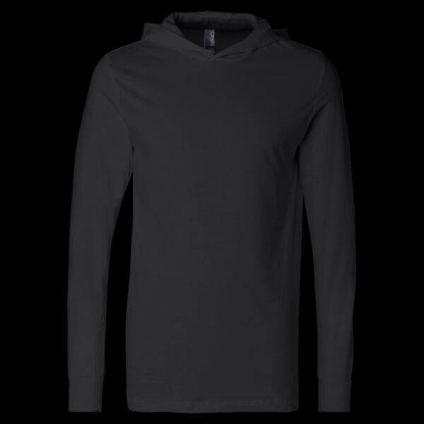 Unisex Jersey Hooded Long Sleeve Tee Thumbnail