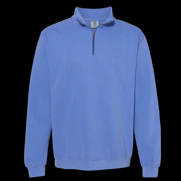 Unisex Garment-Dyed Quarter-Zip Sweatshirt Thumbnail