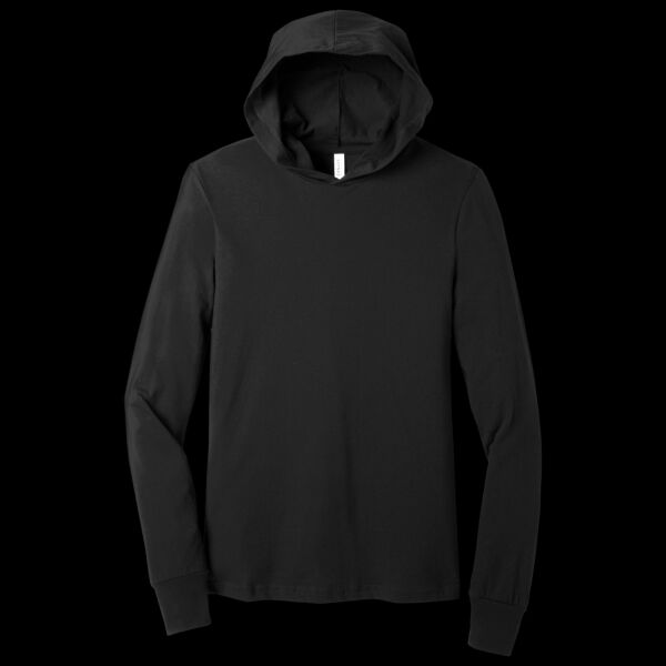 Unisex Jersey Long Sleeve Hoodie Thumbnail