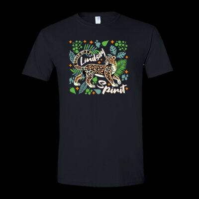 Lindsay Spirit Jungle Cat - Softstyle® Unisex T-Shirt Thumbnail