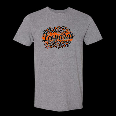 Leopard Print Background "Leopards" - Softstyle® Unisex T-Shirt Thumbnail