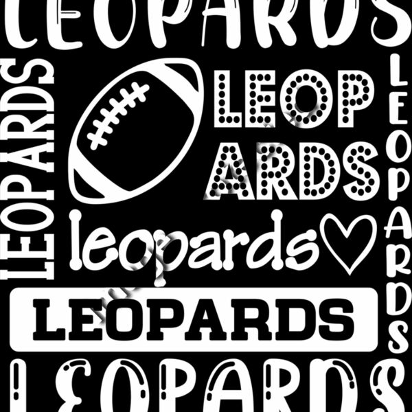 Leopards Football Font Mix_White Thumbnail