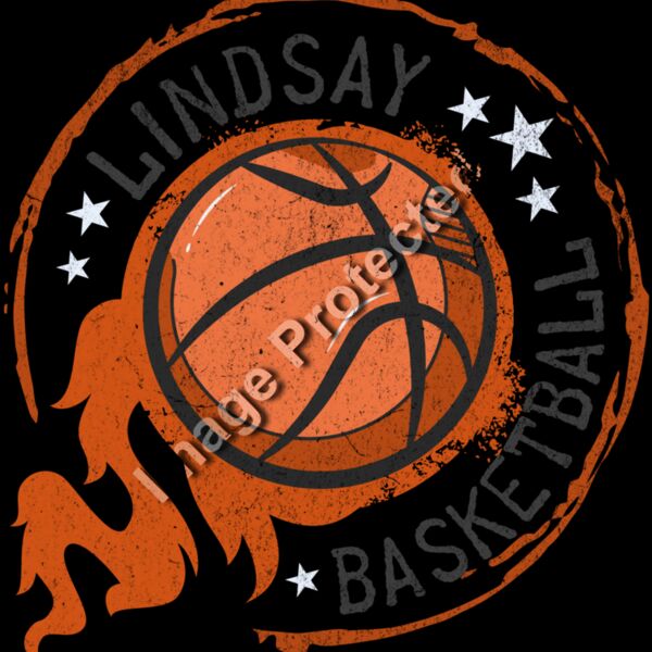 Basketball Flame & Stars Thumbnail